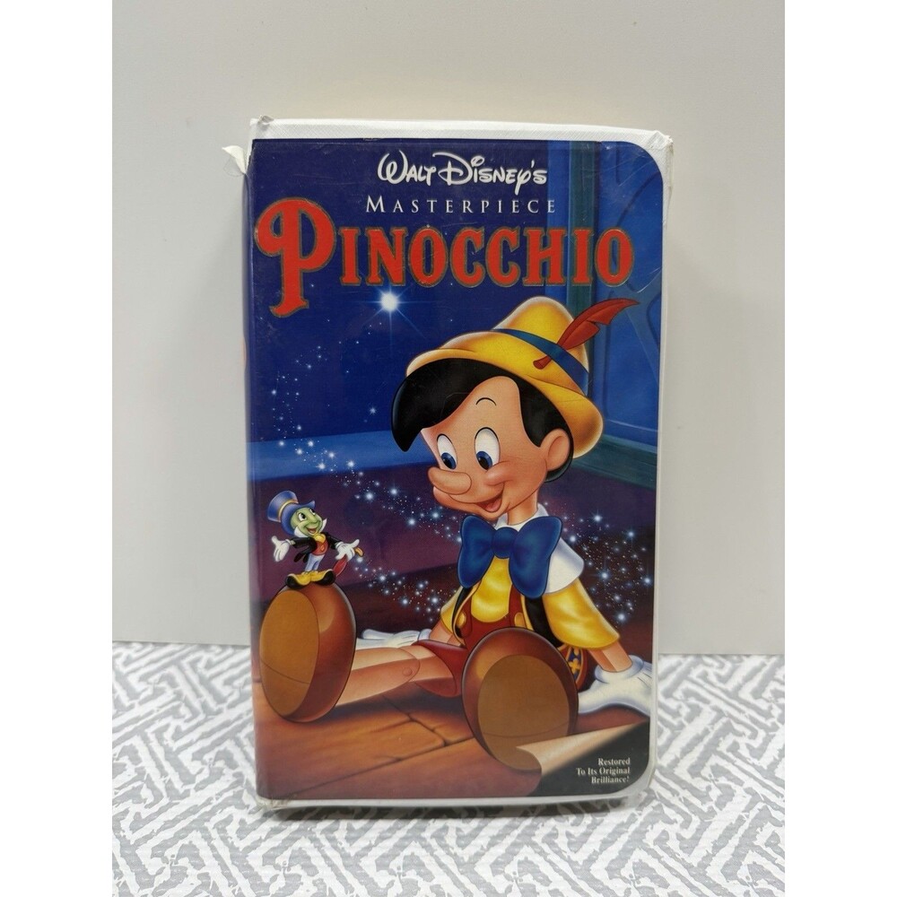 Walt Disney's Masterpiece Pinocchio VHS